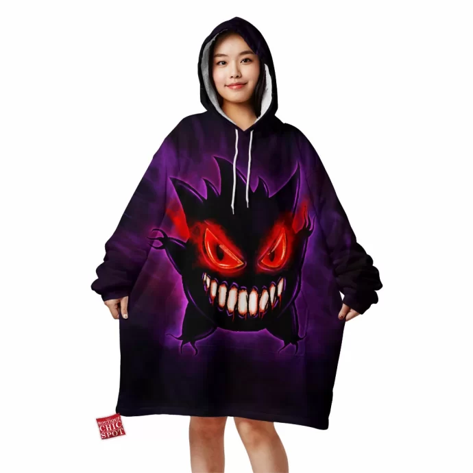 Gengar Blanket Hoodie