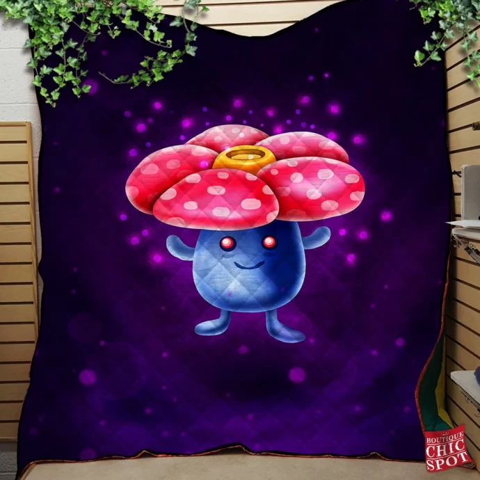 Vileplume Quilt Blanket