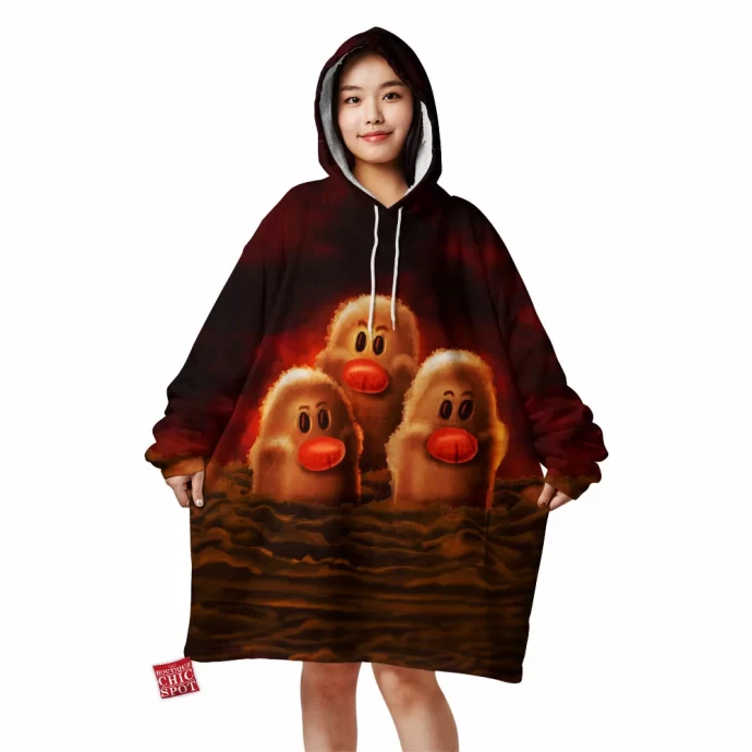 Dugtrio Blanket Hoodie