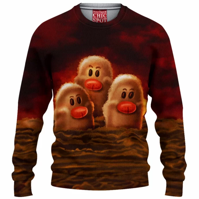 Dugtrio Knitted Sweater