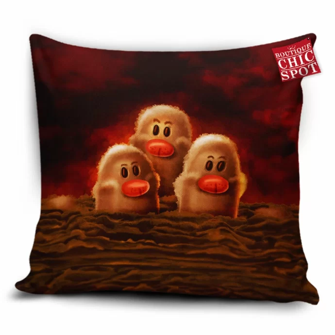 Dugtrio Pillow Cover