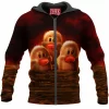 Anime Zip-Hoodie, Pokemon Zip-Hoodie, Dugtrio Zip-Hoodie