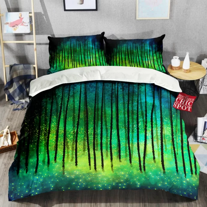 Turquiose Luster Bedding Set