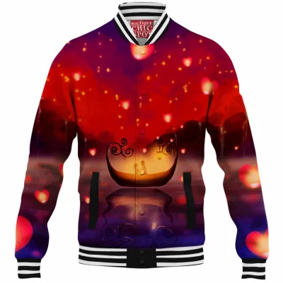 Valentine Day Baseball-Jacket