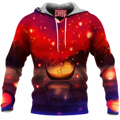 Valentine Day Fleece-Hoodie
