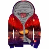 Valentine Day Zip-Fleece-Hoodie
