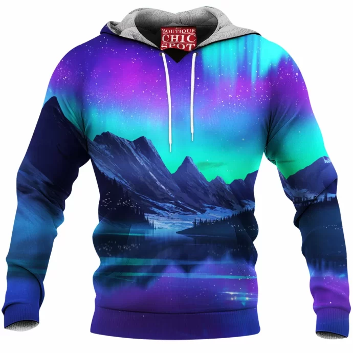 Lake Aurora Fleece Hoodie