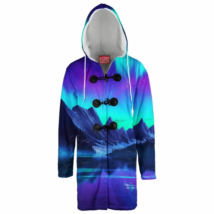 Lake Aurora Hooded Cloak Coat