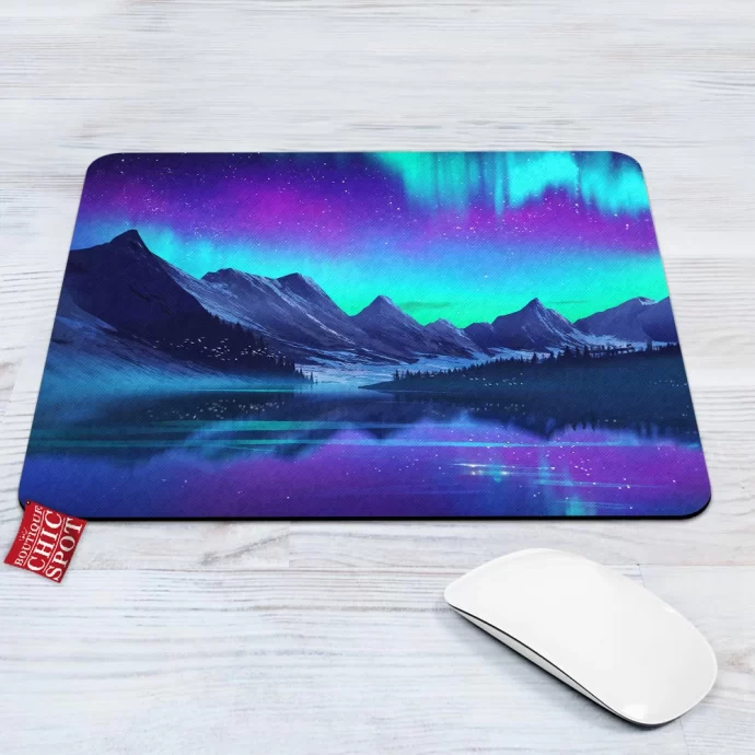 Lake Aurora Mouse Pad