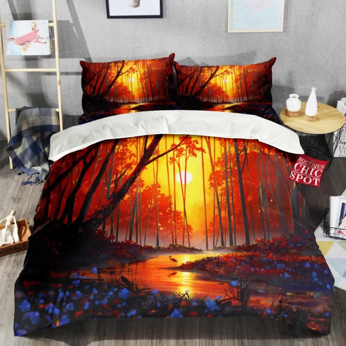 Autumn River Bedding Set