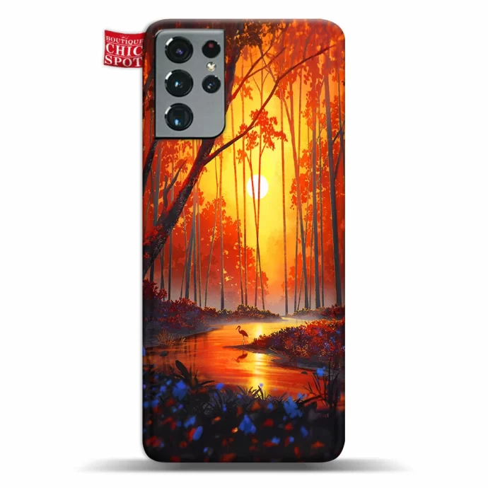 Autumn River Phone Case Samsung