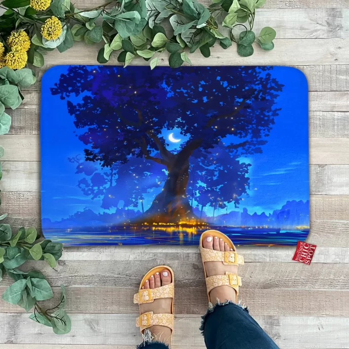 Magical Lantern Tree Doormat