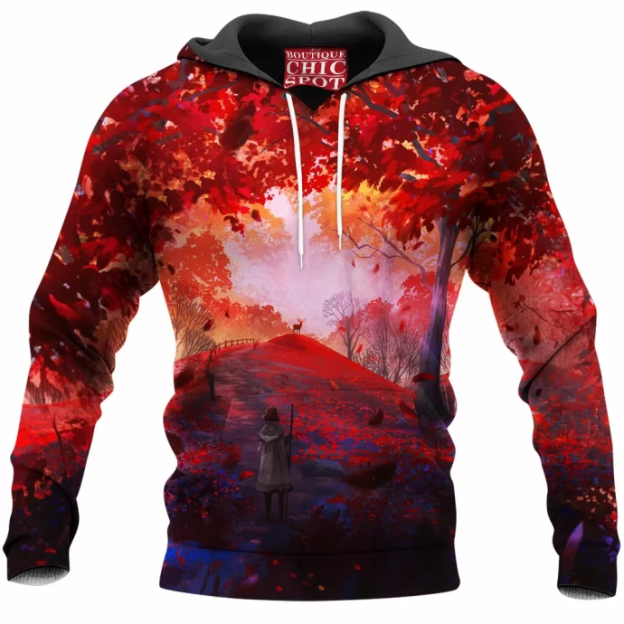 Red Forest Hoodie