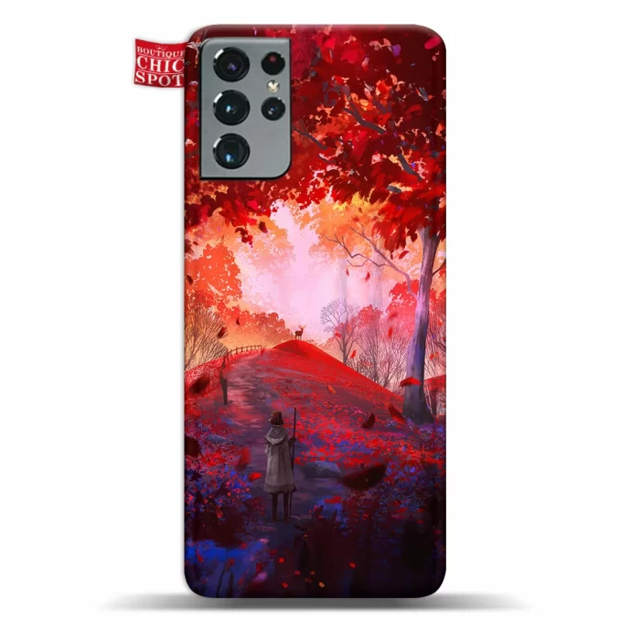 Red Forest Phone Case Samsung