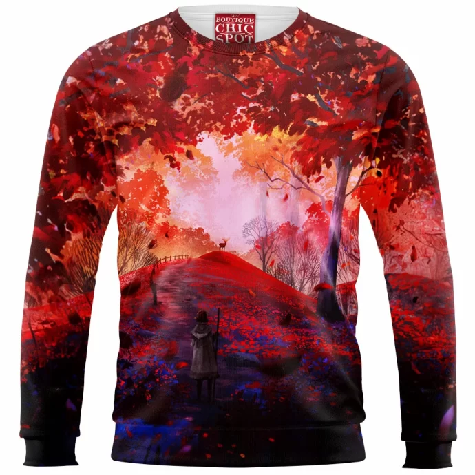 Red Forest Sweatshirt