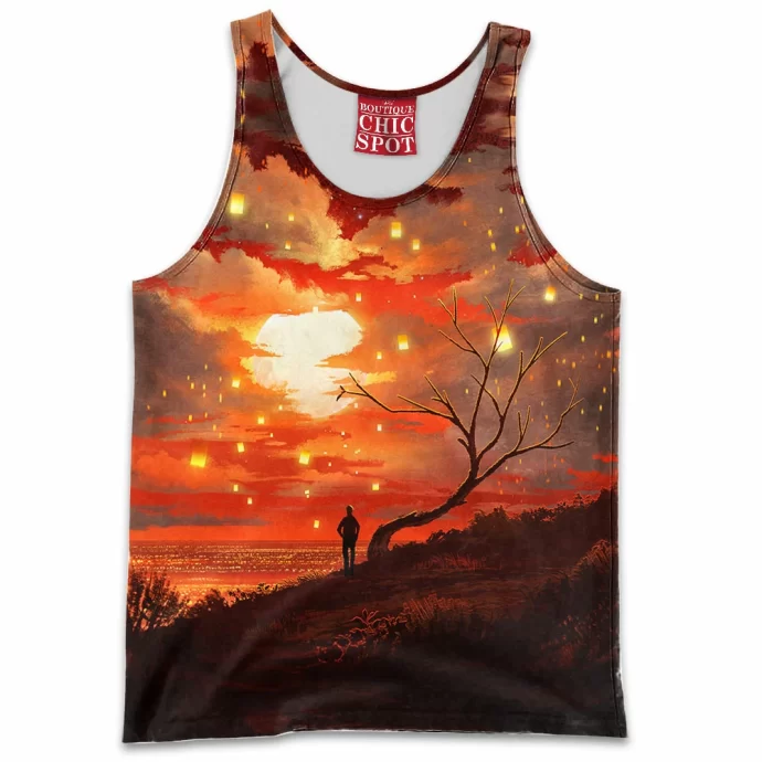 Lantern Night Tank Top