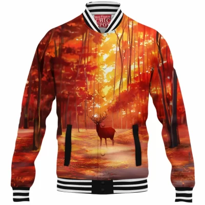 Autumn Baseball-Jacket