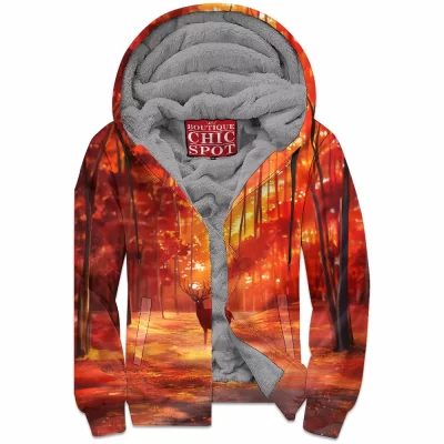Autumn Zip-Fleece-Hoodie