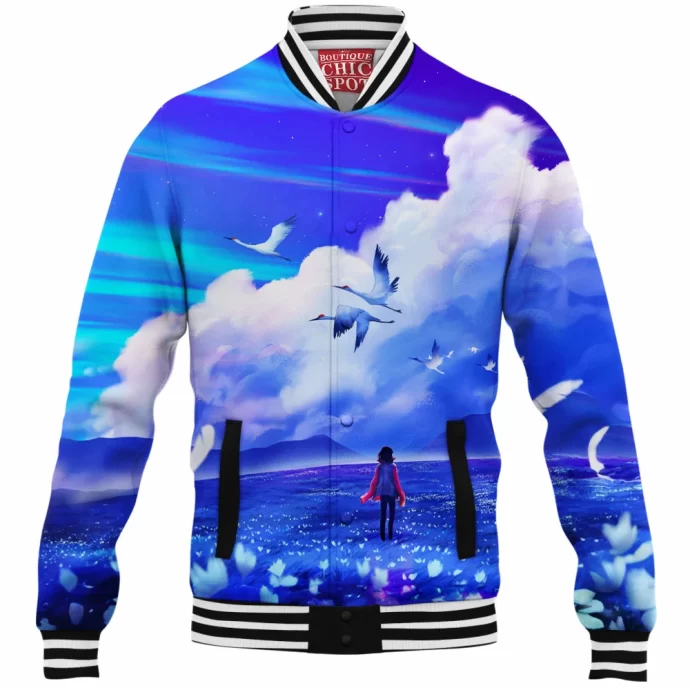 Howl S Meadow Baseball Jacket