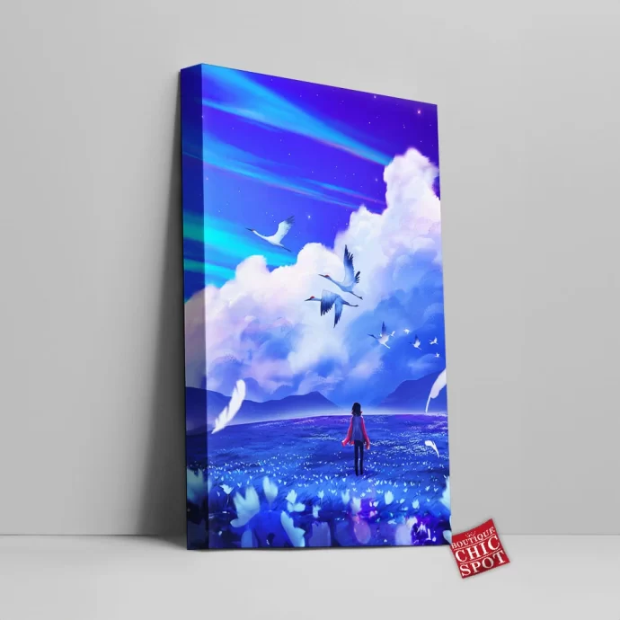 Howl S Meadow Canvas Wall Art