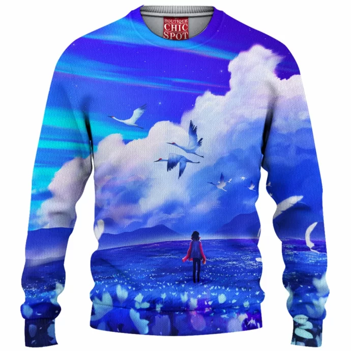 Howl S Meadow Knitted Sweater