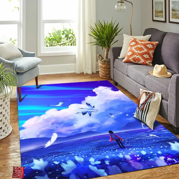 Howl S Meadow Rectangle Rug