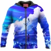Anime Zip-Hoodie, Howls Moving Castle Zip-Hoodie, Ghibli Zip-Hoodie