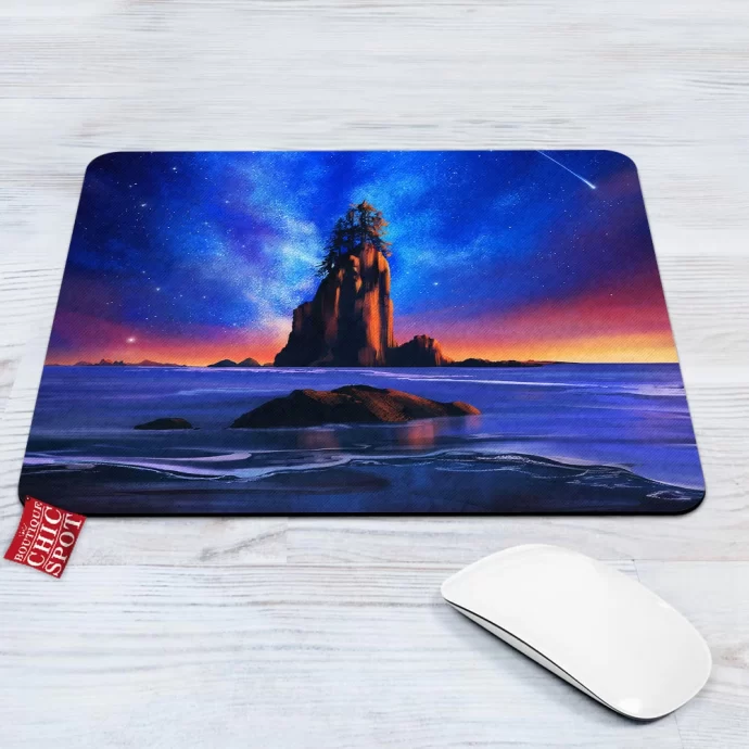 Olympic National Park Night Mouse Pad