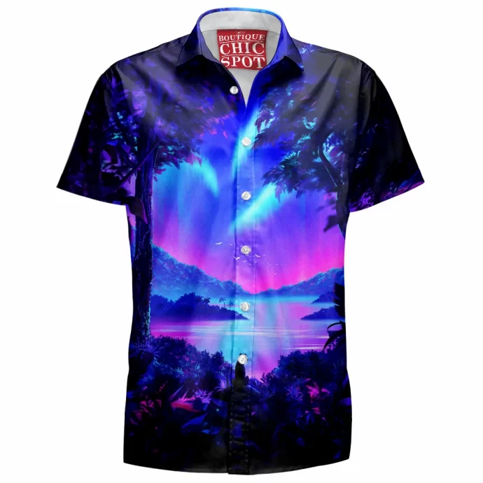 Vaporwave Jungle Hawaiian Shirt