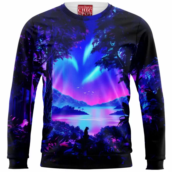 Vaporwave Jungle Sweatshirt