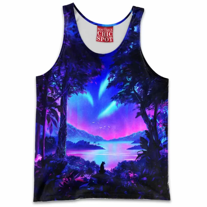 Vaporwave Jungle Tank Top