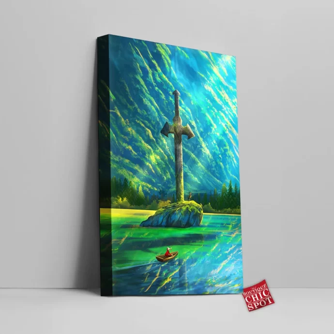 Sword Island Canvas Wall Art