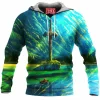 Sword Island Fleece-Hoodie