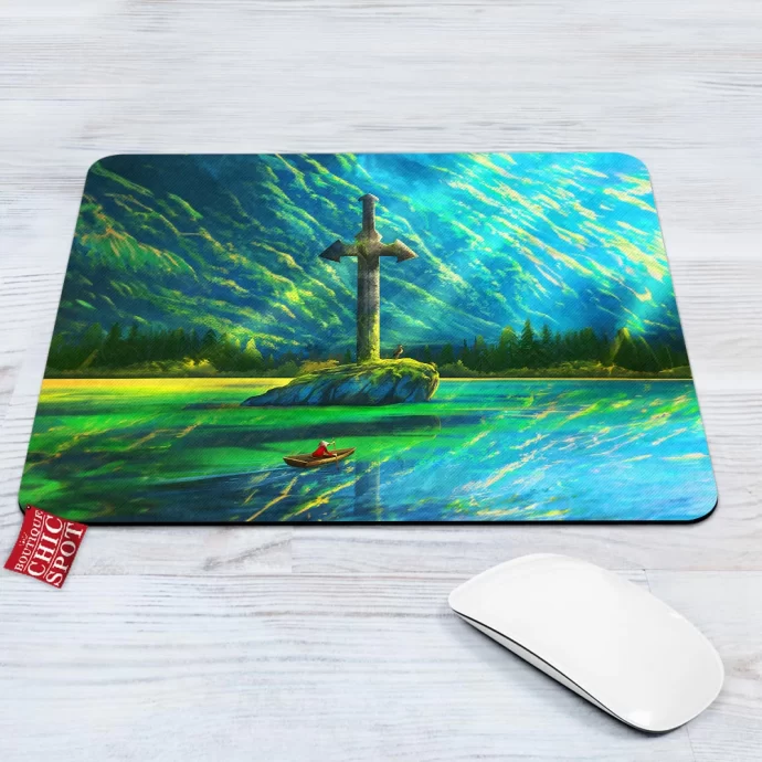 Sword Island Mouse Pad