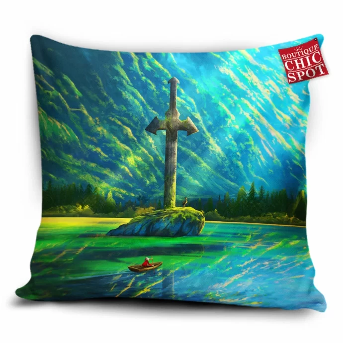 Sword Island Pillow Cover