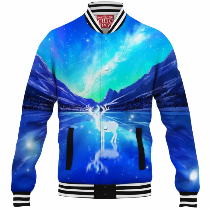 Moon Stag Baseball Jacket