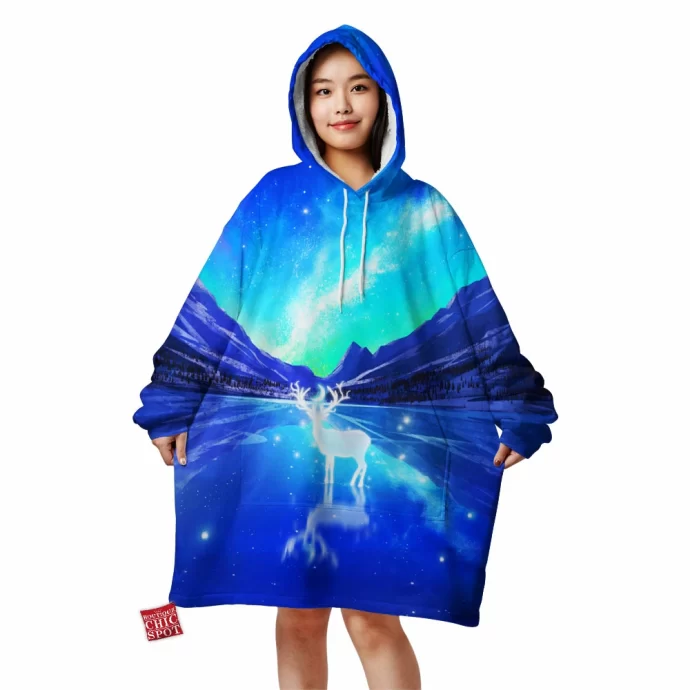 Moon Stag Blanket Hoodie