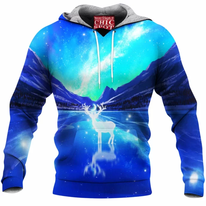 Moon Stag Fleece Hoodie