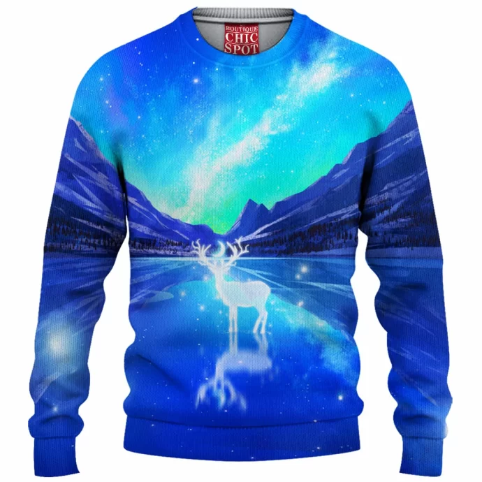 Moon Stag Knitted Sweater