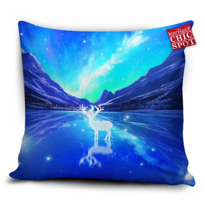 Moon Stag Pillow Cover