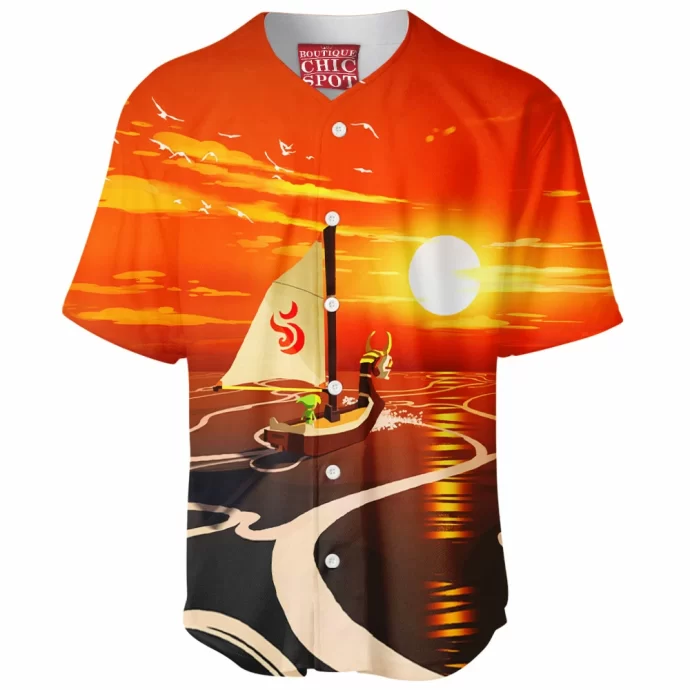 Wind Waker Sunset Baseball Jersey