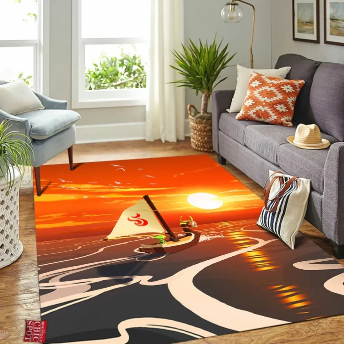 Wind Waker Sunset Rectangle Rug