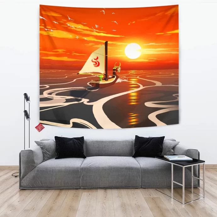 Wind Waker Sunset Tapestry