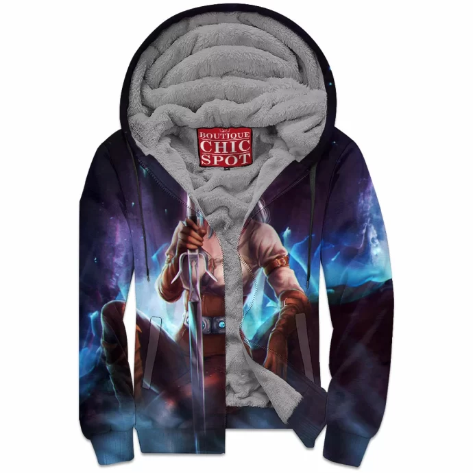 Ciri Zip Fleece Hoodie