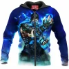 Game Zip-Hoodie, Mortal Kombat Zip-Hoodie, Sub-Zero Zip-Hoodie