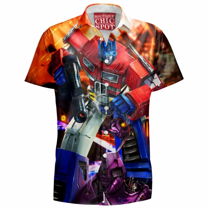 Optimus Prime Hawaiian Shirt