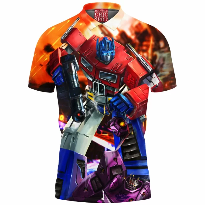 Optimus Prime Polo Shirt