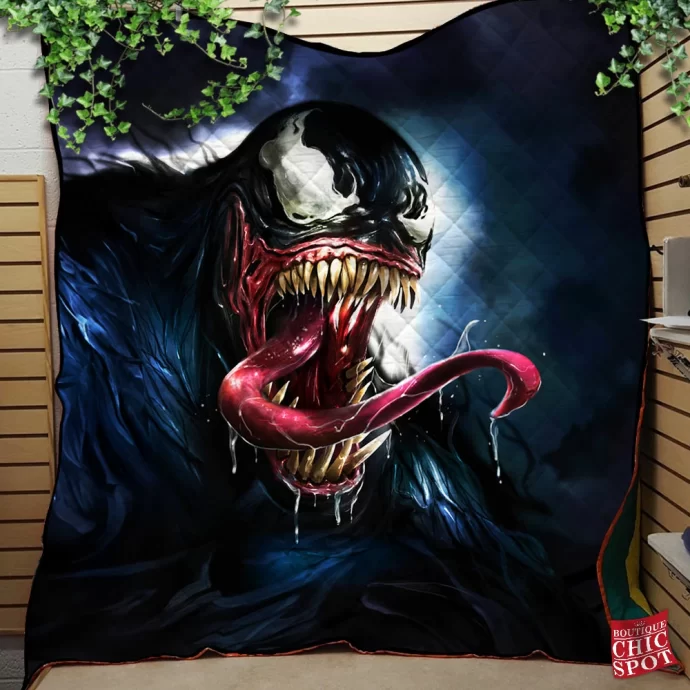 Venom Quilt Blanket