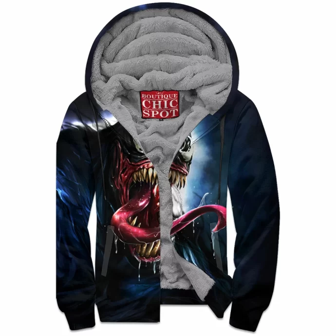 Venom Zip Fleece Hoodie