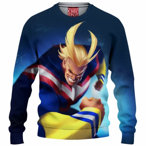All Might Knitted Sweater